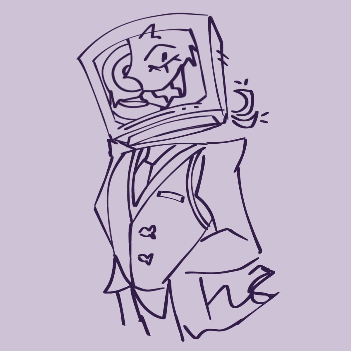 N0LIFUL's tweet photo. is this a good time to bring back my #staticpuzzles shipchild

#hazbinhotel #smg4 https://t.co/VxIBN2JQyT