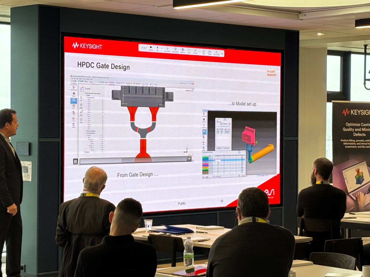 ESIgroup's tweet image. 🤝 Thank you to everyone who joined the Casting Community Meeting at @TheAMRC in Sheffield, UK! 🔗 hubs.ly/Q03VbLSl0

We exchanged best practices, explored new tools, and connected across projects.
Learn more about #ProCAST: hubs.ly/Q03VbNRg0

#CAE #SimulationSoftware