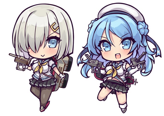 とりあえず冬コミ新作アクキーの浜風乙改&浦風丁改を印刷所に出しときました! 