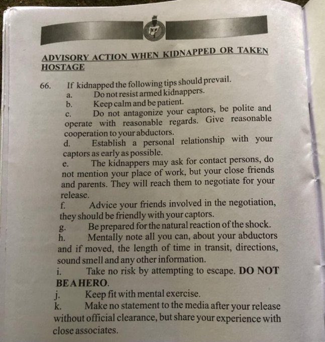ThreadMaester's tweet image. You think they don&apos;t know what they are doing odumodu😂. Just read this and see the country we are living in. This looks like it was written by the kidnappers themselves, there&apos;s no way NYSC officials can tell me otherwise. Nigeria is not a country at all!