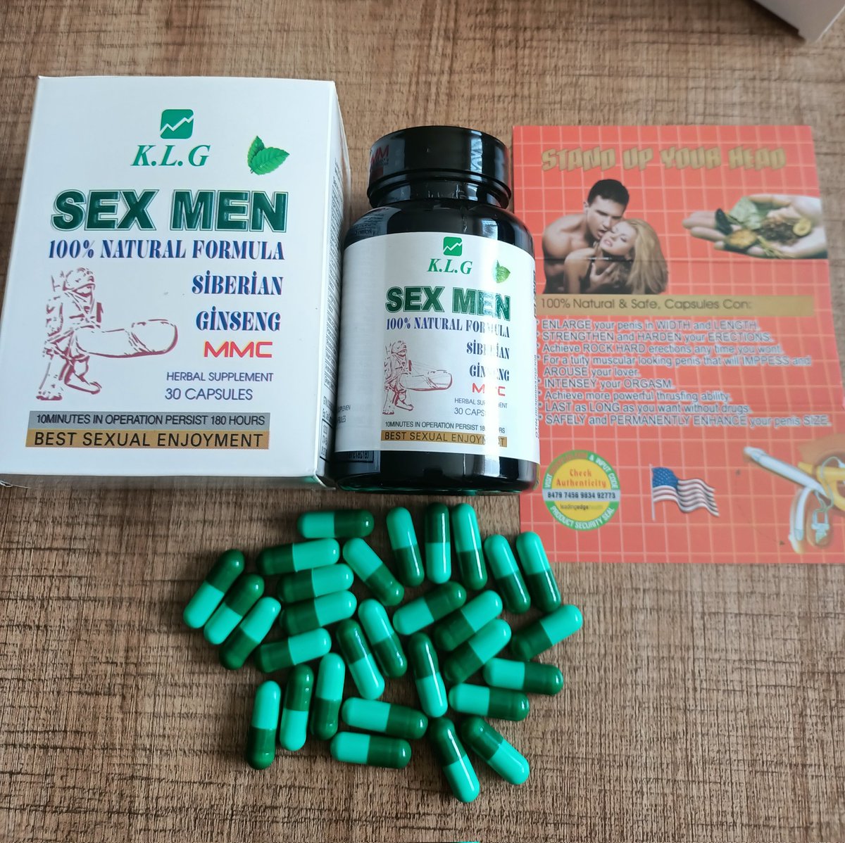 BÜYÜTÜCÜ KLG SEX MEN SERLESTİRİCİ PERFORMANS ARTIRICI GECİKTİRİCİ ÖZELLİĞİ İLE BÜYÜTÜCÜ BİR ÜRÜN