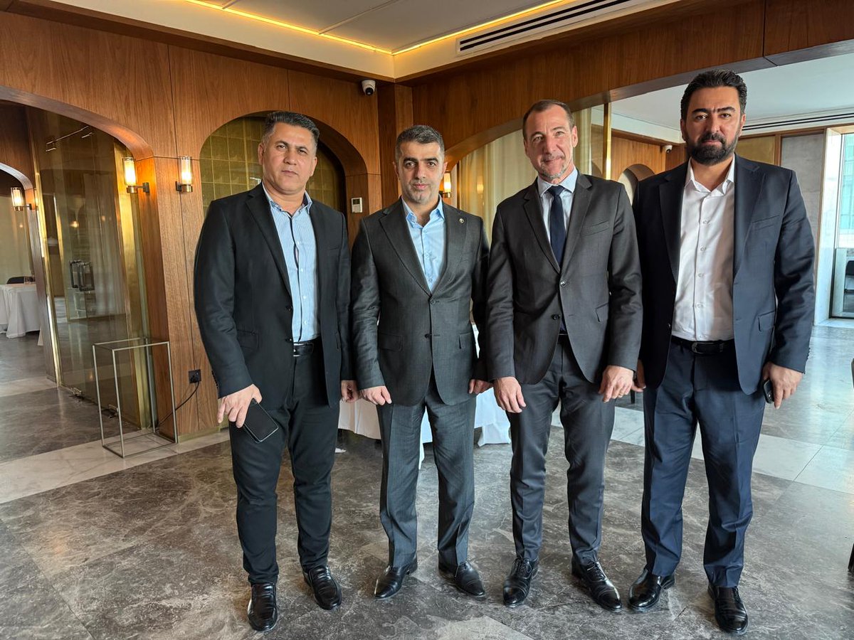 Échanges riches avec M. Ali Hama Saleh, président de la liste Halwest, sur :
➡️ les résultats des élections fédérales 
➡️ la formation des gouvernements fédéral et régional
➡️ l’évolution politique dans le pays.