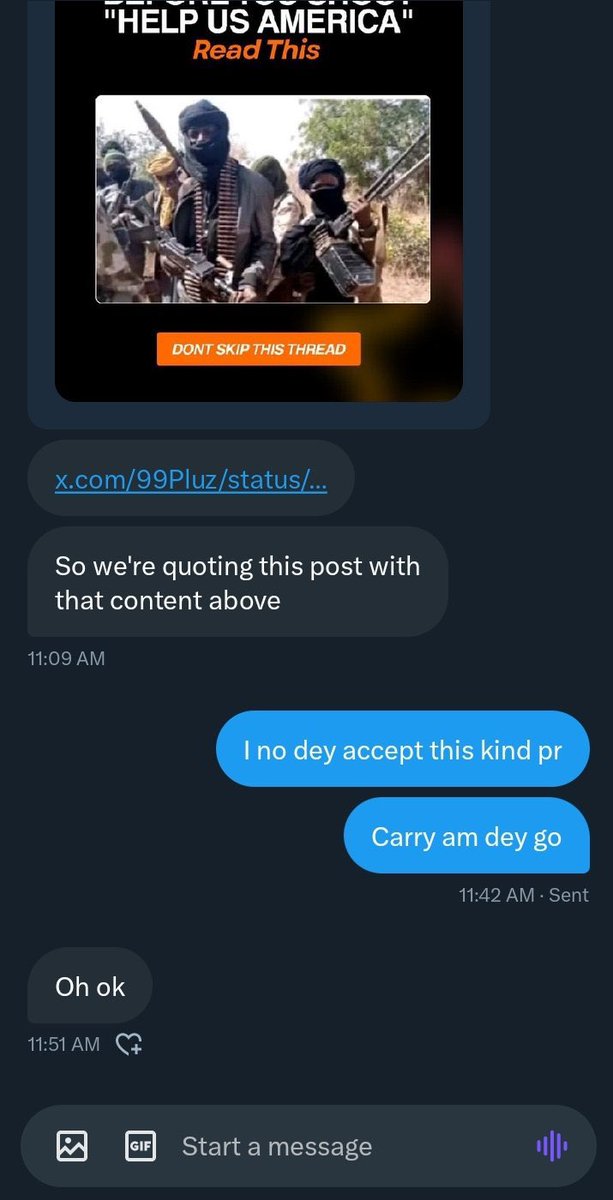 GeneralSnow_'s tweet image. See how they are recruiting influencers to deny Christian Genocide in Nigeria.

Like I said, all of you that collected this demonic g!g no go see December.