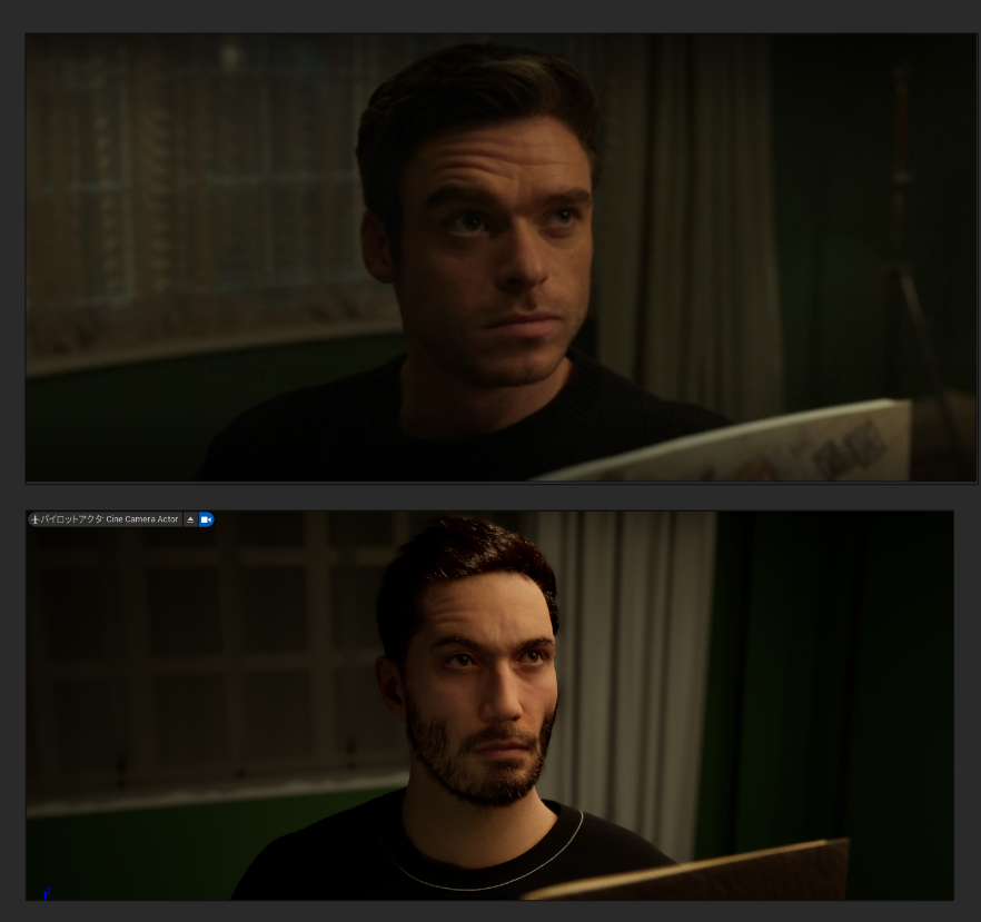 doki2kdb's tweet image. 人物ライティングの練習をしたくてue5で練習を始めました。リファレンスは映画「エターナルズ」のイカリス。
現時点でKeyLightが強すぎるのと、ゲイン上げすぎているのかなと思ったり。Lighting&amp;amp;Rendering読んだり、観察をもっとしようと思う。

#ue5 #UnrealEngine5