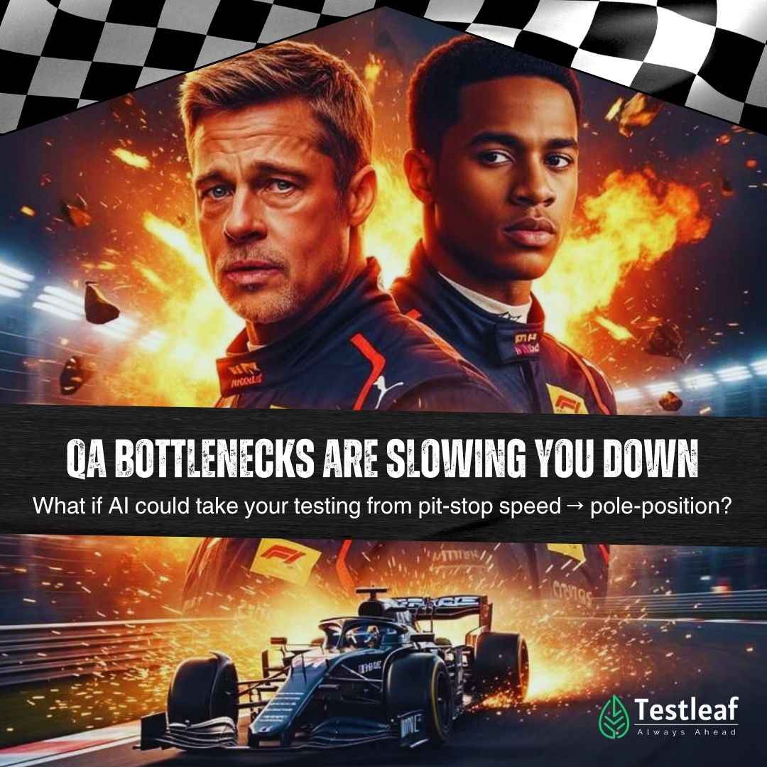 Testleaf1's tweet image. AI in QA is no longer a “nice-to-have.”
It’s the race engineer your team didn’t know it needed. 🏎️⚡
🔗 Read the original blog here: shorturl.at/1cxFy

Full breakdown in the thread below 👇
#AITesting #QAAutomation #F1Tech

#Testleaf #GenAi #AgenticAI #Qa #AutomationTesting