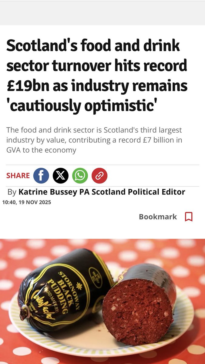 outofunion's tweet image. THAT’S CORRECT.. £19 BILLIONS.
The yoons argument that it’s all about oil and gas has been put to bed once and for all.
There is more to Scotland that meets the eye.