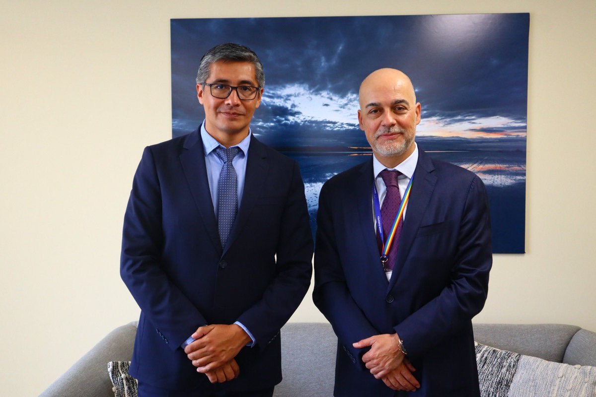 Los Embajadores de la Unión Europea y el Equipo Europa #teameurope,  se reunieron ayer con el Ministro de Economía, José Gabriel Espinoza, en un encuentro que permitió intercambiar criterios sobre las prioridades económicas del país y los desafíos que marcarán esta nueva etapa de