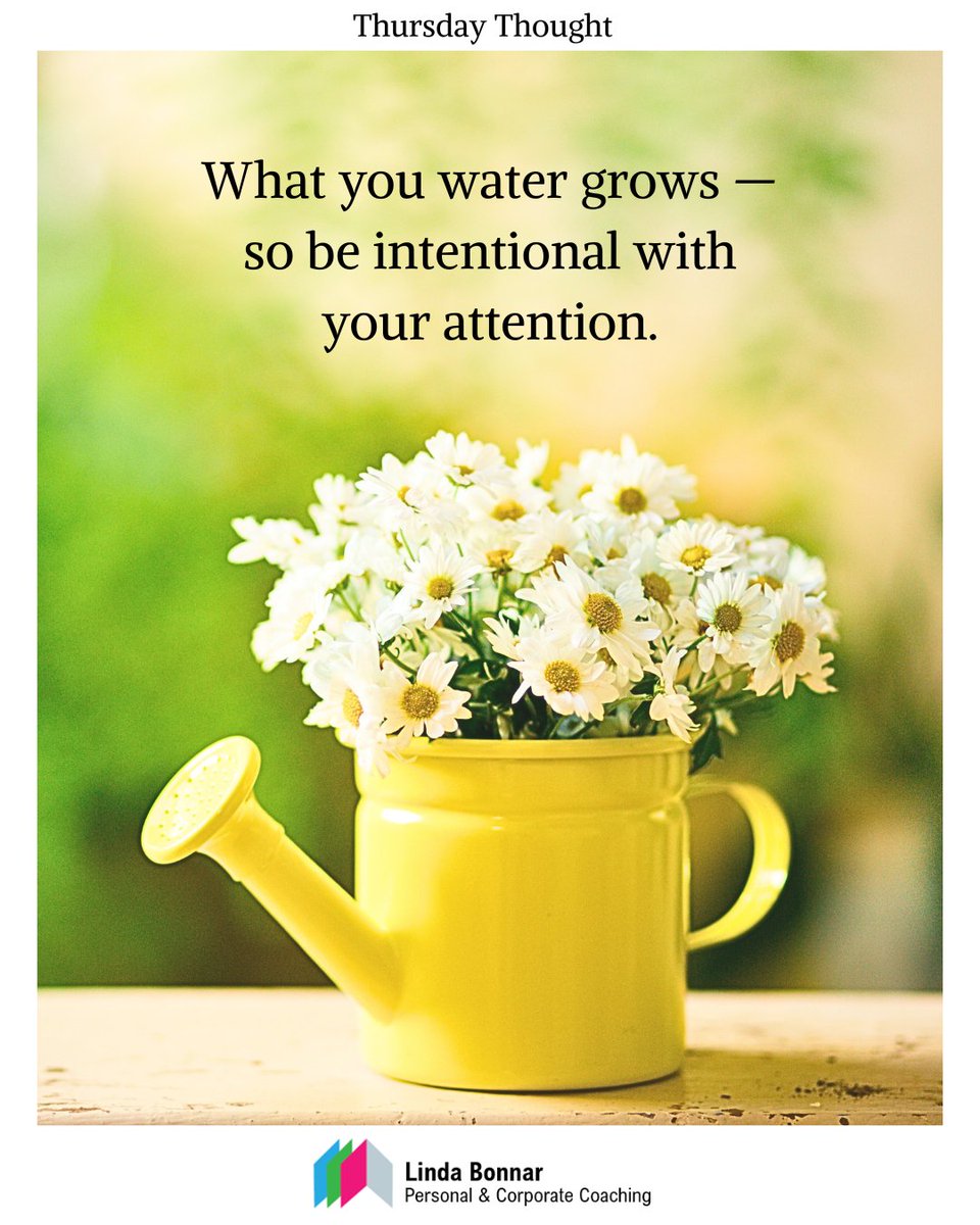 #JustThreeThings to help you water what matters most:
1️⃣Name them: What thoughts, habits, or stories drain you the most?

2️⃣When the weed shows up, don’t feed it with attention. Redirect instead.

3️⃣Put your time, energy, and focus into what strengthens, grounds, or inspires you.