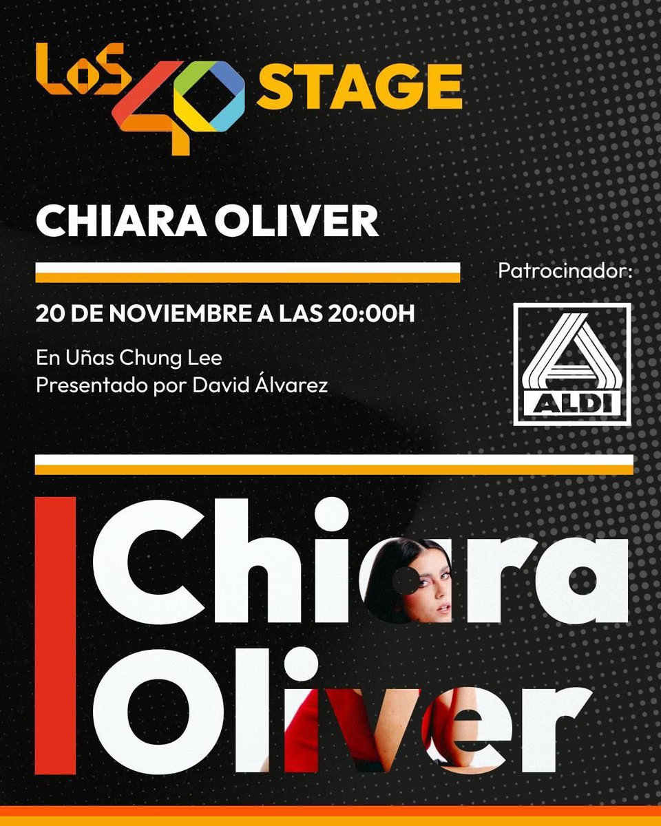 ES HOY 🔴 Ha llegado el gran día de #Los40Stage con <a href="/chiaraoliver/">kiki</a>. 
Es@s fans de Kiki… 
¿Queréis que os haga live en mi insta?
Podéis seguirme, si queréis, en 

instagram.com/tonyaguilarofi…