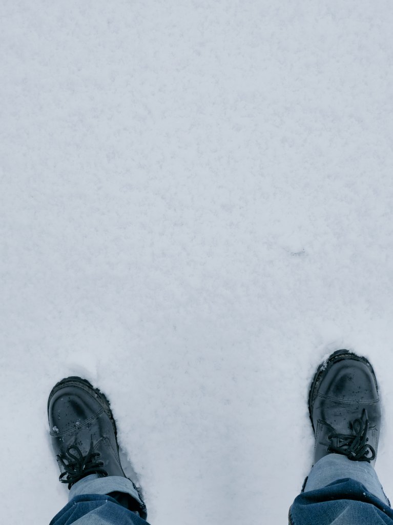 I’m walking in the snow, and there is a lot to do.