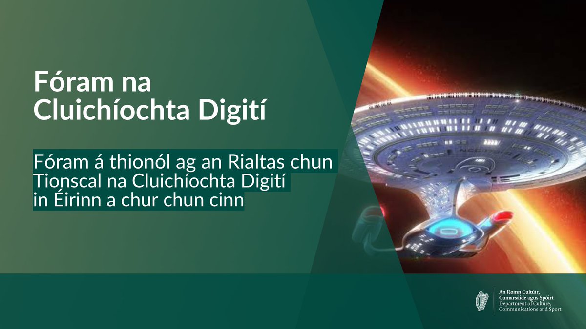 Department of Culture, Communications and Sport tweet media