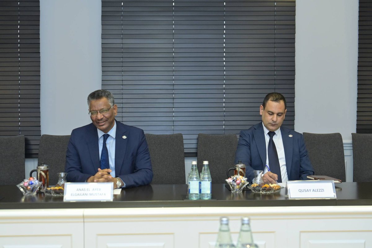 Minister of Science and Education Emin Amrullayev met with Anas Eltayeb Elgailani Mustafa, the Ambassador Extraordinary and Plenipotentiary of the Republic of Sudan to the Republic of Azerbaijan.

#EduGovAz #EduAz