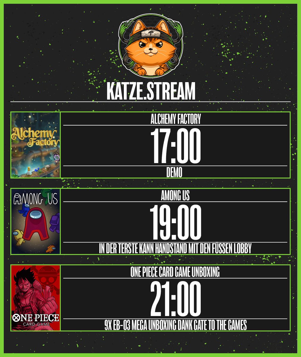 Werbung | Heute geht es ins BIG UNBOXING für EB-03 (Ne menge Nico Robins FeinFein) dank meinem Partner <a href="/GatetotheGames/">Gate to the Games</a> - Gerade ist Blackweek, da könnt ihr 8% Sparen mit dem Code "SparKatze"

FeinFein!