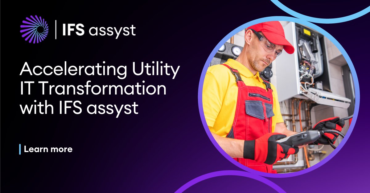 IFSassyst's tweet image. IT teams in utilities organizations are tasked with delivering improved results while operating with constrained resources.

Discover how IFS assyst helps in unifying their service delivery, boosting automation, and growing effectively. 
ifs.link/Oj98mi

#ITSM #ESM