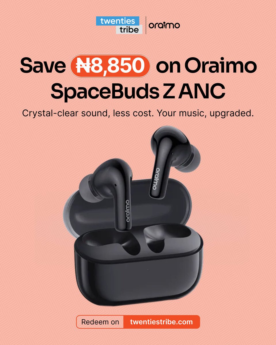 twentiestribe's tweet image. Clean discounts on everyday gadgets that actually make your life easier. No overthinking needed.

Redeem on twentiestribe.com/discounts.

#TwentiesTribe #GadgetDeals #TechOnABudget