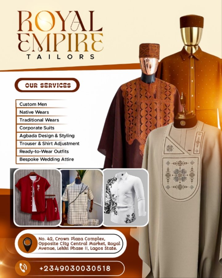 OyebodeSa62062's tweet image. New flyer design just completed 🎨🔥
Clean and simple. Thoughts? 👇

#GraphicDesign #FlyerDesign #PixelLab #DigitalCreator #NigeriaDesigners #ArtOnX