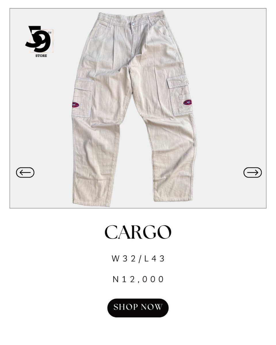 59thStore's tweet image. Buy 5 or more items and get a 10% discount!!!
Here at the 59th store we sell a wide range of affordable male thrift clothing (akube/okrika)

Shirts: N6000
Tshirts: N6000
Cargo pant: N12,000
Joggers: N8000
Shorts: N6000
