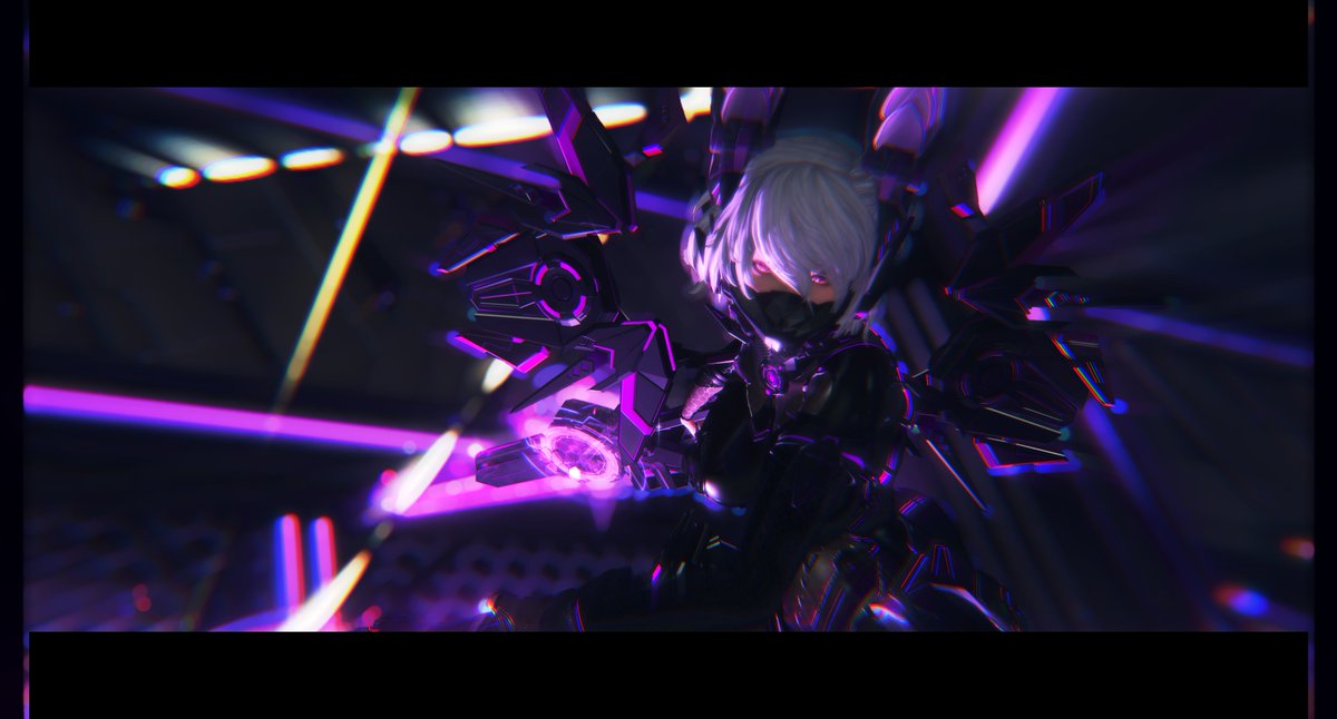 NeCroSucc's tweet image. 太好了 找到了超级好看的衣服给龙娘拍了酷酷的照片
@Yaokiiii 老师真的太强了！
本来是涩胚驱动发力结果发现这套意外的酷
是那种乍一看酷酷的仔细看涩涩的衣服 而且模型超级精致！
即刻成为粉丝！