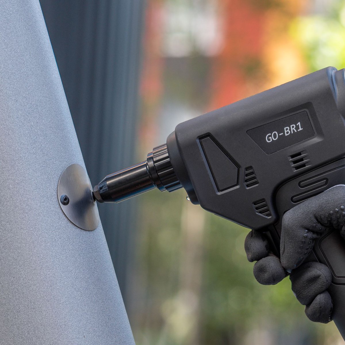 GoebelFasteners's tweet image. The GO-BR1 #rivetgun from GOEBEL is a powerful, reliable and lightweight tool (1,4 Kg including battery). This #riveter sets #blindrivets from diameter 3,0 - 5,0 mm.
If you are interested in our products please get in touch with us.