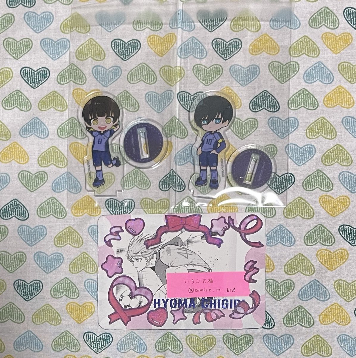 sumire_m_bsd's tweet image. 【交換&amp;gt;譲渡】ブルーロック ダイソー セリア アクリルスタンド ステッカー

&amp;lt;譲&amp;gt;
潔,蜂楽,凛,凪,御影,氷織,雪宮,愛空,士道

&amp;lt;求&amp;gt;
千切、友人分 烏

・近々使いたいので纏めての方、早めにお取引可能な方優先
友人分につきましては当方分と同数or半数以下にてお願いいたします。