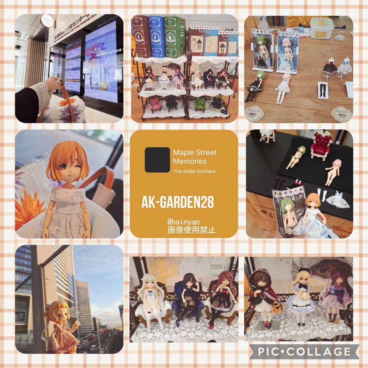 hainyan's tweet image. やっと呟くけど…
イベ慣れしてるはずなのになんでそんな焦って挙動不審なのと言われながら(笑)、初めてのドール系イベント｢AK-GARDEN｣に参加してきました！やはりヒヨッてぜんぜん買えなかった💦でも、全ブース回れて、パルドルも無事買えて、欲しかった横長のアイもゲットできて、楽しかった✨