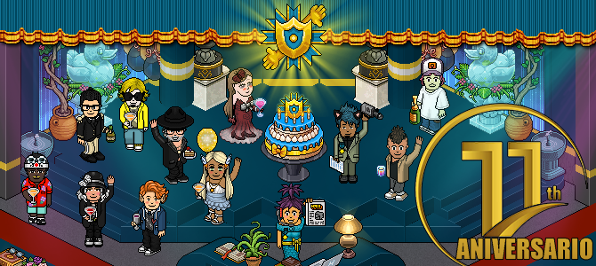 📢¡Feliz aniversario #11, Compañeros Habbo Embajadores!🎇

#Habbo #HabboHotel #HabboSafety #HabboEmbajadores <a href="/ESHabbo/">Habbo ES/MX</a>