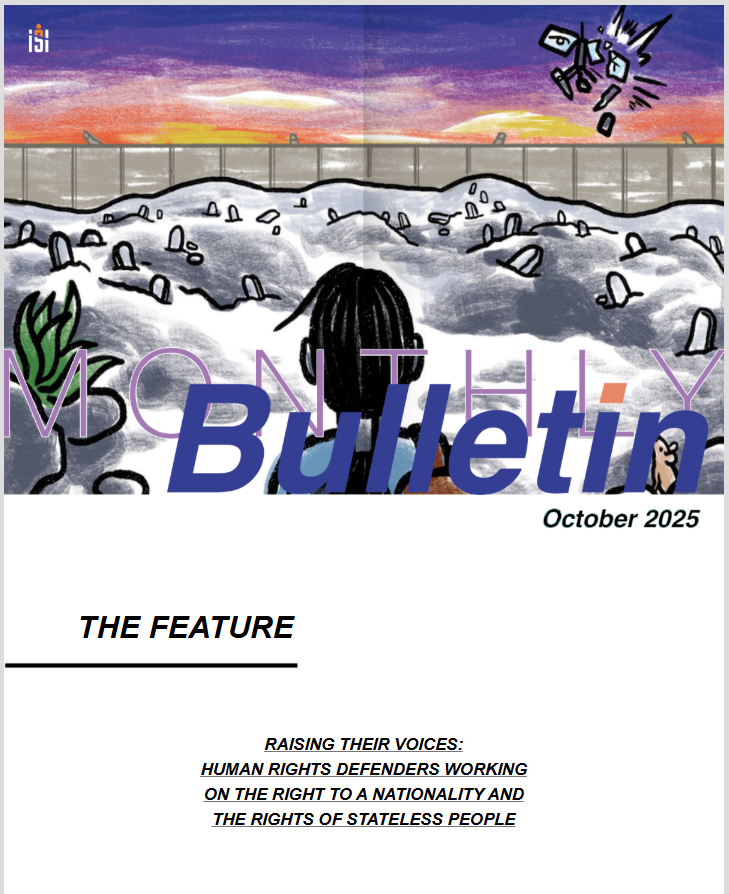 institute_si's tweet image. ⚡️Our October #Bulletin is out! Featuring the #submission to the UN Special Rapporteur on the Situation of #HumanRightsDefenders, #Statehood recognition limiting protections for #stateless #Palestinians, and the latest in global law &amp;amp; policy news 👉🏼 bit.ly/4hXuOht