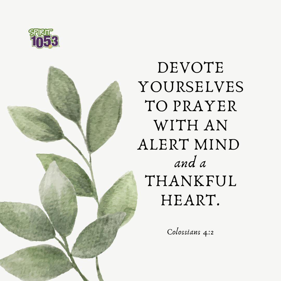 Colossians 4:2 - Devote yourselves to prayer with an alert mind and a thankful heart.
.
.
#verse #dailyverse #hope #bibleverse #bible #biblequotes
