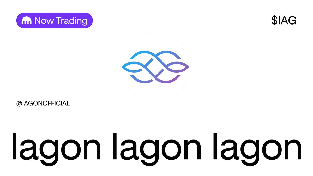 krakenfx's tweet image. Now live on Kraken 📣 

$IAG by @iagonofficial 

Start trading today → app.kraken.com/JDNW/IAG