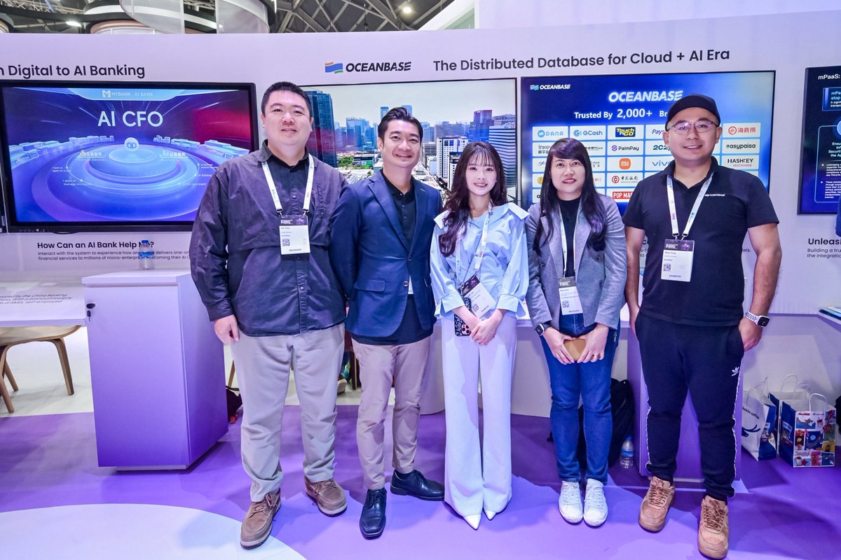 OceanBaseDB's tweet image. That’s a wrap on #SFF2025! 🎉

Key takeaway: The next decade of financial innovation needs a resilient, distributed data layer.

We were proud to join and showcase the database tech delivering just that.

Thanks for visiting!
#OceanBase #FinTech #Database #AntGroup