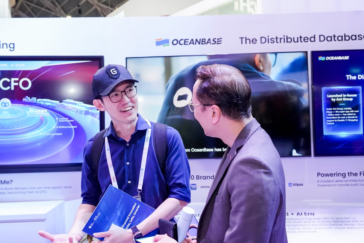 OceanBaseDB's tweet image. That’s a wrap on #SFF2025! 🎉

Key takeaway: The next decade of financial innovation needs a resilient, distributed data layer.

We were proud to join and showcase the database tech delivering just that.

Thanks for visiting!
#OceanBase #FinTech #Database #AntGroup