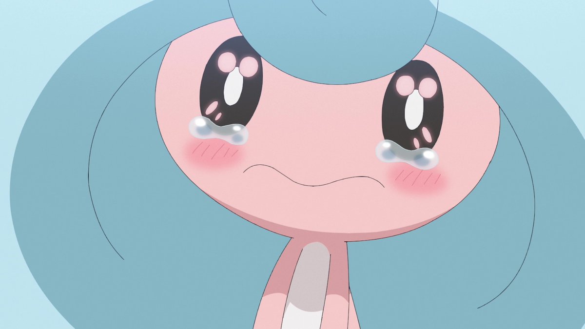 anipoke_PR's tweet image. ◥◣#アニポケ ハイライト◢◤

「私たち、出会えてよかったね」

リコは #テブリム を気遣うばかりでしたが
テブリムもまた、ずっとリコたちを想って行動していました

改めて、その想いにリコが感謝を伝えた瞬間
涙をこぼすテブリムが光に包まれて…✨