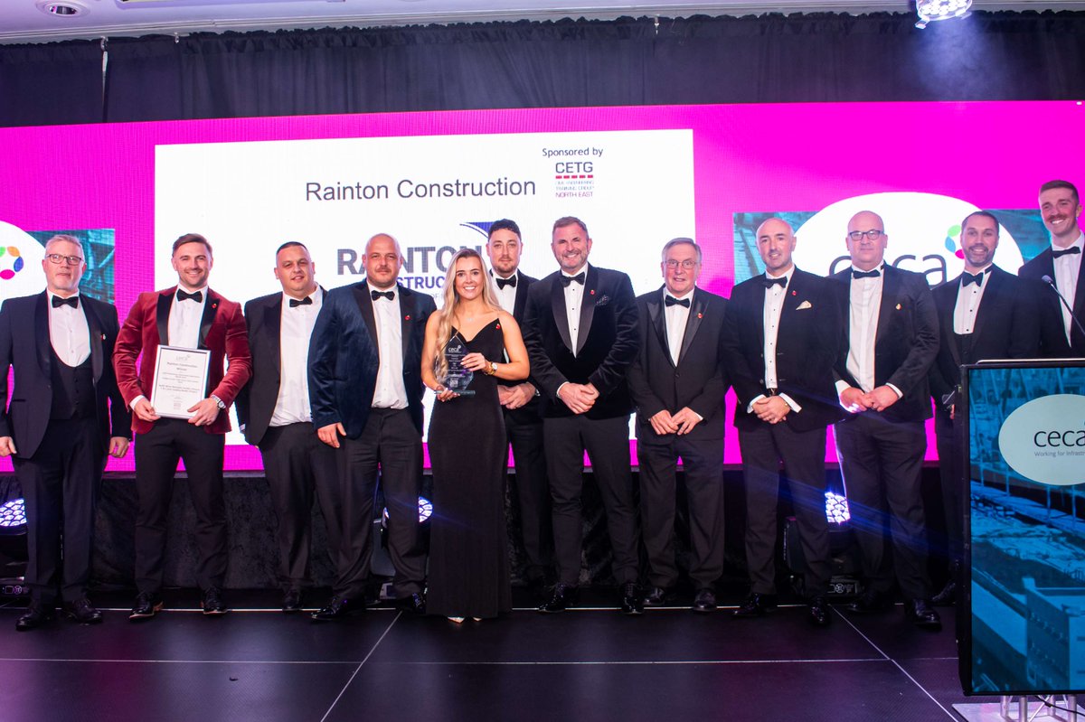 TheMGLGroup's tweet photo. The official photos are in! Thank you, #CECA North East. 📸
Last week, #RaintonConstruction proudly took home five #awards at the event. Each underscores the excellence, innovation, and dedication of the entire team.
Congratulations to all winners and finalists! 🙌
#MGLGroup #civilengineering #recognition
