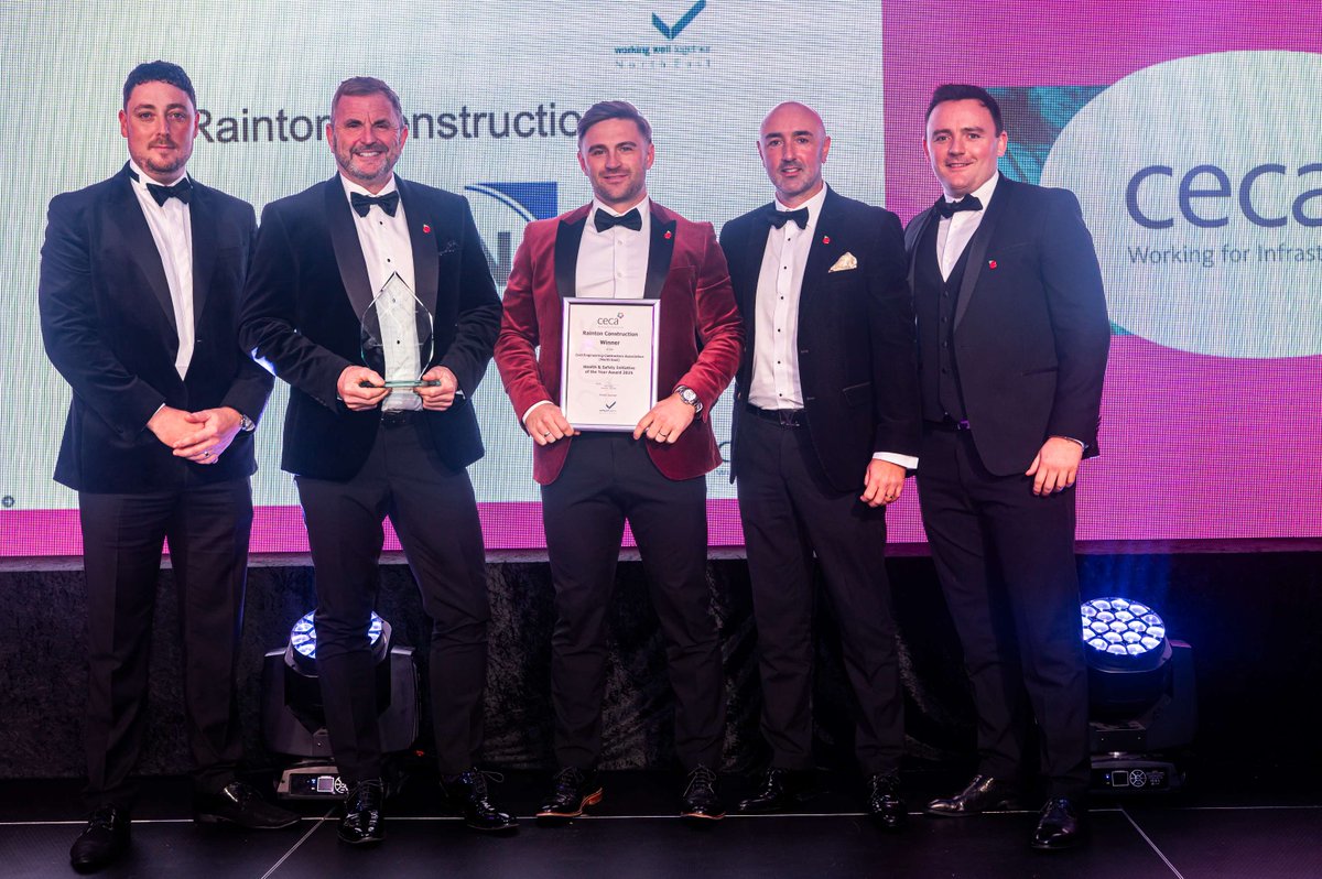 TheMGLGroup's tweet photo. The official photos are in! Thank you, #CECA North East. 📸
Last week, #RaintonConstruction proudly took home five #awards at the event. Each underscores the excellence, innovation, and dedication of the entire team.
Congratulations to all winners and finalists! 🙌
#MGLGroup #civilengineering #recognition