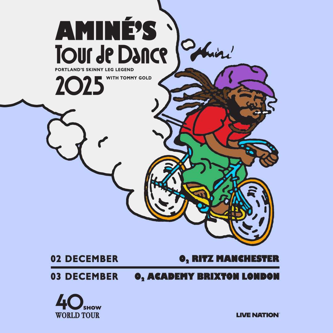 O2AcademyBrix's tweet image. .@heyamine&apos;s &apos;Tour de Dance&apos; is in full swing! 🕺🏽🚴🏾‍♂️ Don&apos;t miss the American rapper, singer and songwriter here on Wed 03 Dec.

Get your tickets 🎟️ academymusicgroup.com/o2academybrixt… #Aminé #TourDeDance