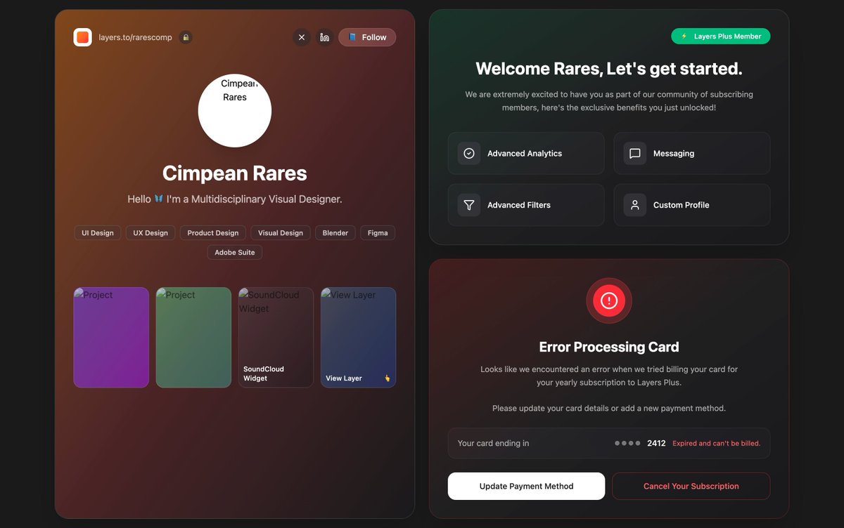 今日も30分ほどGemini3をテストしてみましたが、その強みの一つはデザイン案からウェブページを複製できる点にあり、今のところ最強と言えるでしょう。試しにデザイナーの作品をダウンロードしてみました。左のBentoカードの画像がオリジナル、