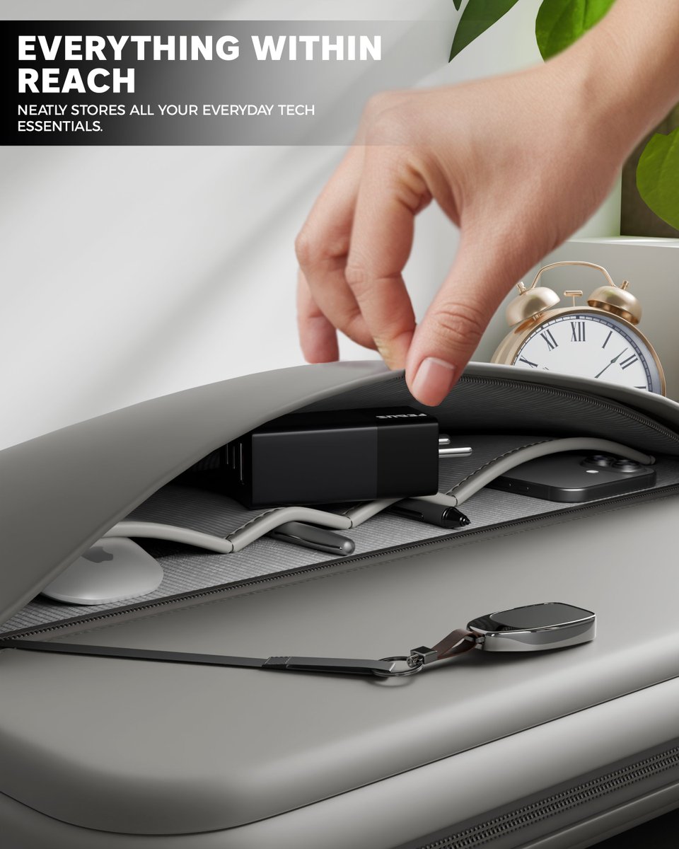 Fedus_India's tweet image. No more digging through your bag.
This pocket keeps your charger, cables, phone, and accessories exactly where they should be organized and ready.
Efficiency starts with clean carry.

#TechOrganizer #EDC #WorkEssentials #MinimalSetup #GearUp