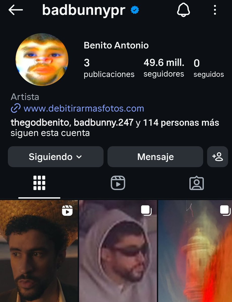 keiveiec's tweet image. Bad Bunny sigue archivando sus post en Instagram 👀🤫

Quedan 3 ...

Cuenta regresiva
