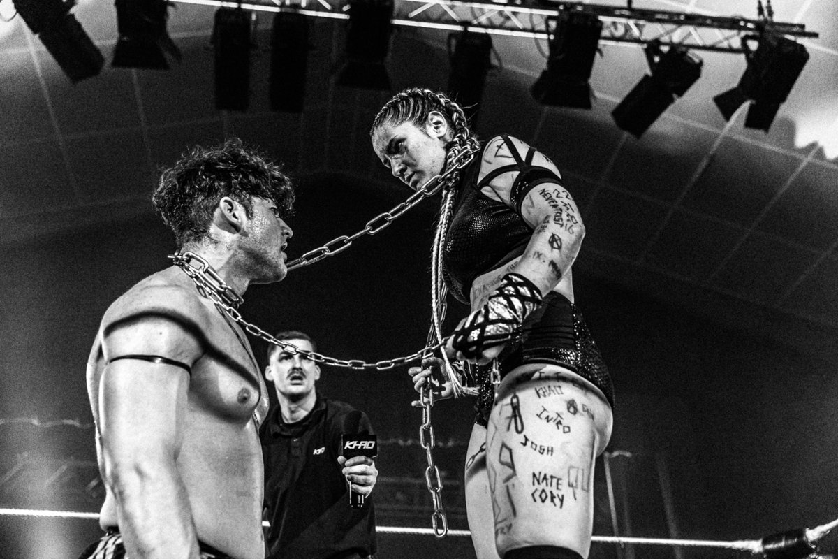 khao_wrestling's tweet image. @Cory_ZERO vs @Nate_Prince_pw (2/2)