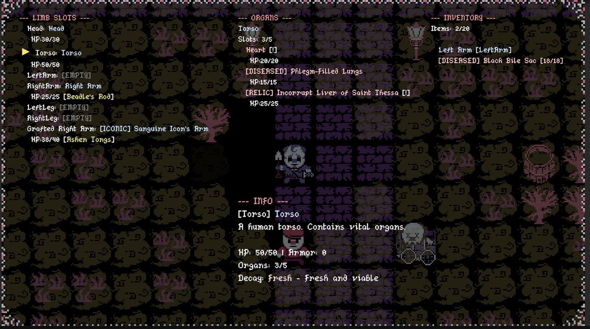OddYorrick's tweet image. So I’ve migrated my Morticians Macabre project fully from GameMaker to Unity 6. All the features from the original are present and new ones added. The framework is ready for the story to be laid down and the final Ui layouts locked in #roguelike  #gamedev #unity3dgamedevelopment