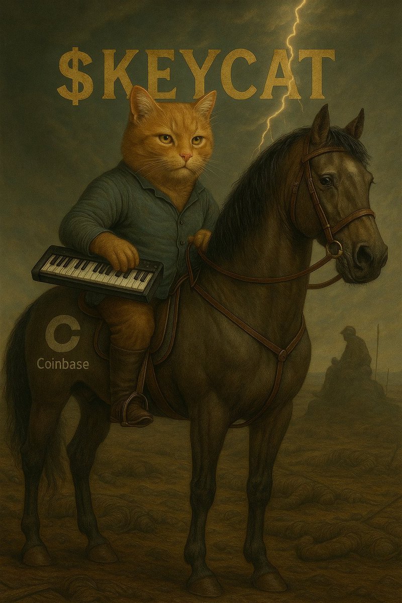KeyboardCatBase's tweet image. Tappin’ through the storm.

$KEYCAT