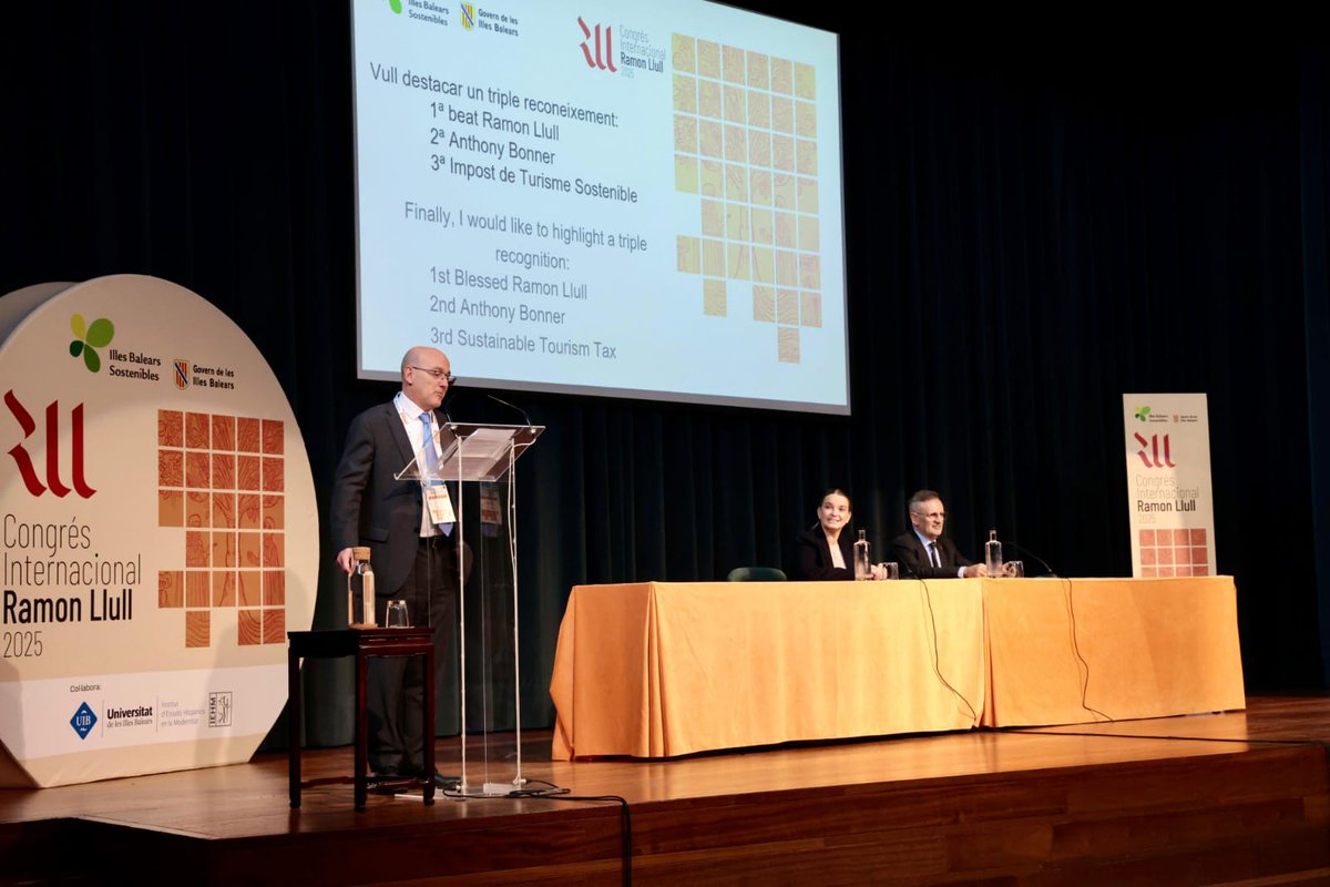 iehm_uib's tweet image. 📸 Primera jornada del Congrés Internacional - Els espais de Ramon Llull: context, pensament i projecció