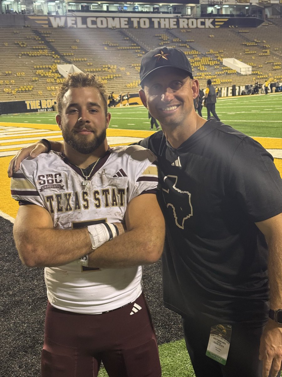 Bobcat Nation we need you this weekend at UFCU Stadium ! 
Show up be loud ! 
Calling all Bobcats 🔥🔥🔥
<a href="/BarstoolTXST/">Barstool Texas State</a> 
<a href="/TXSTATEFOOTBALL/">Texas State Football</a>