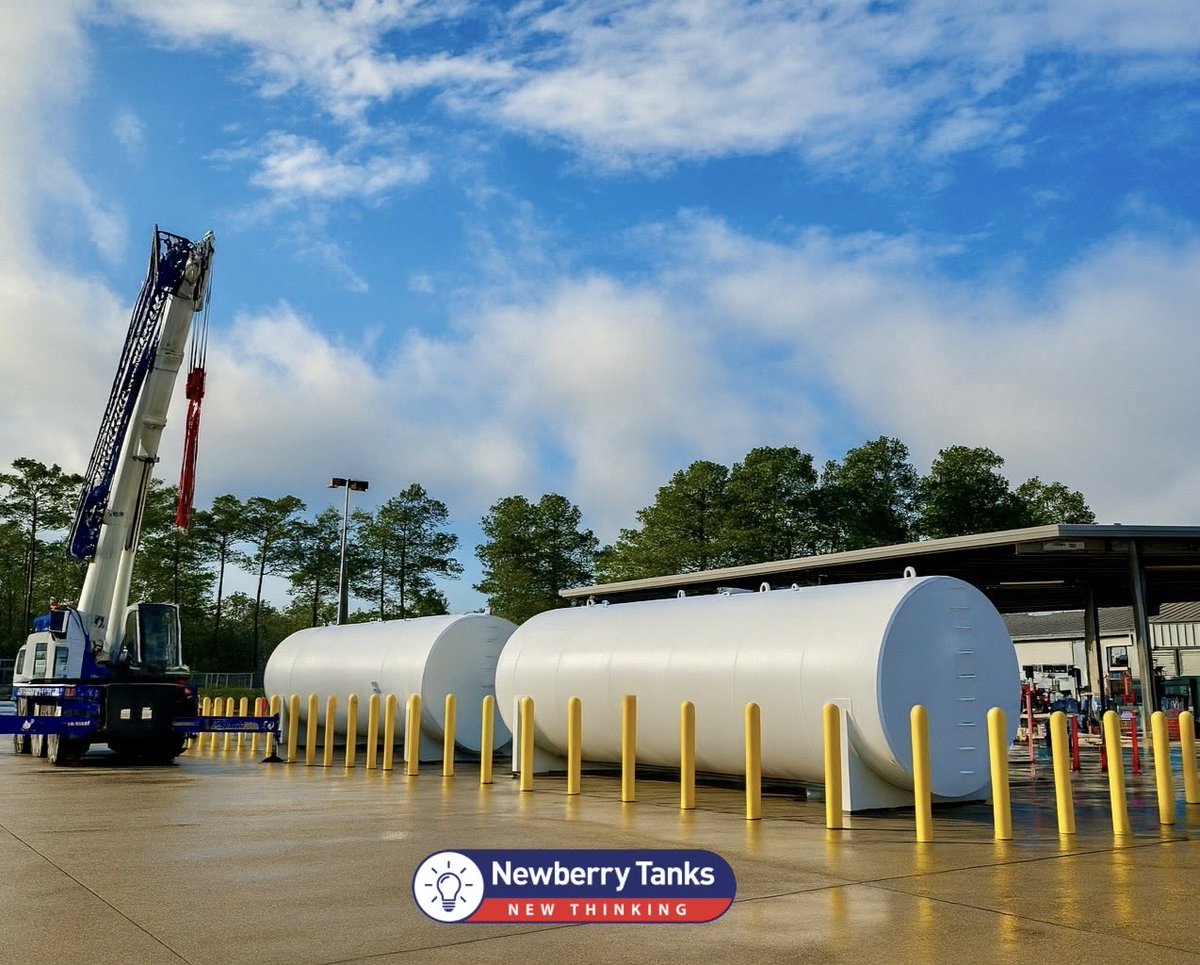 NewberryTanks's tweet image. 🔍 Smarter, safer fuel storage is the future — and Newberry’s already leading it. Learn more ➡️ newberrytanks.com/news

#MadeinUSA #TurnkeySolutions