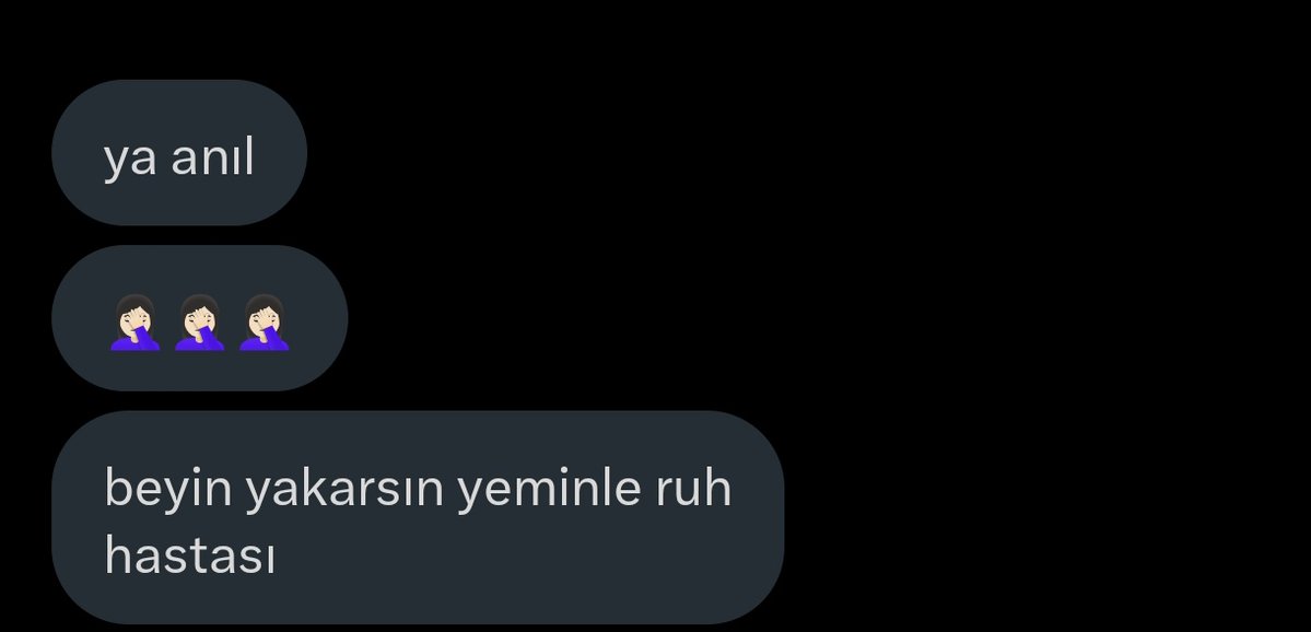 -Sen şimdi ne mesajlar alıyorsundur? 
+1 mesajınız var.😅😅