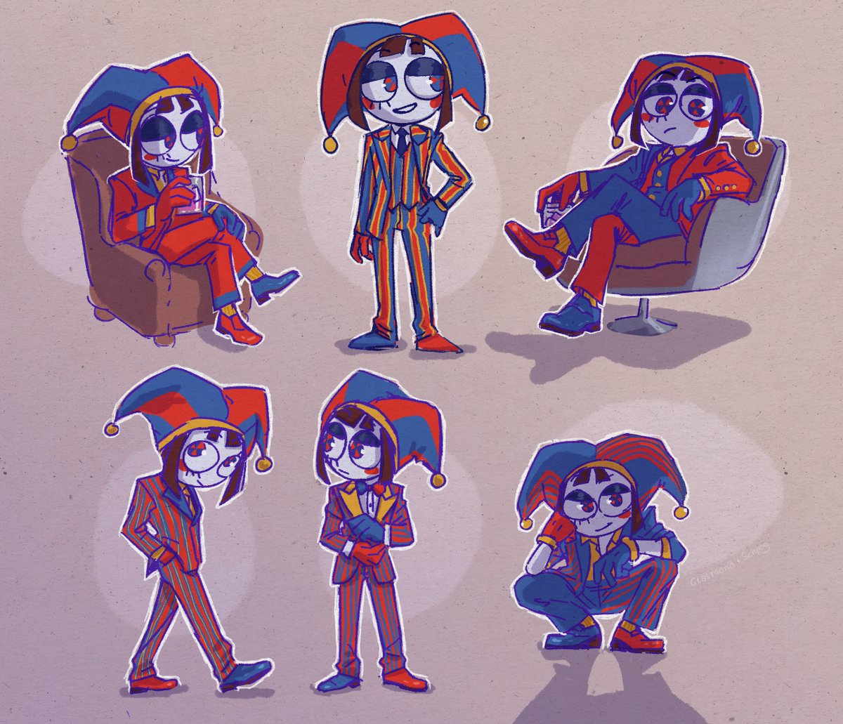 Her presidential suit was nice, but have you ever thought about............ 👀💦

#tadc #tadctwt #pomni