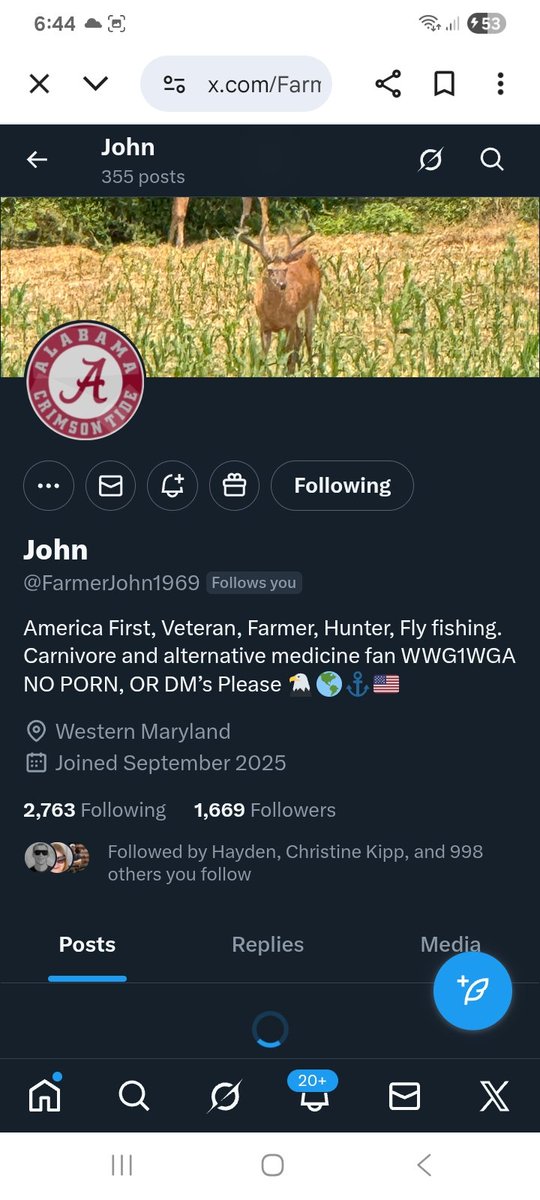 Hawkesbay69's tweet image. Can we get these veterans some new connections 
@FarmerJohn1969 
@Kokojets 
F&amp;amp;R
💪🫶💯🇺🇸