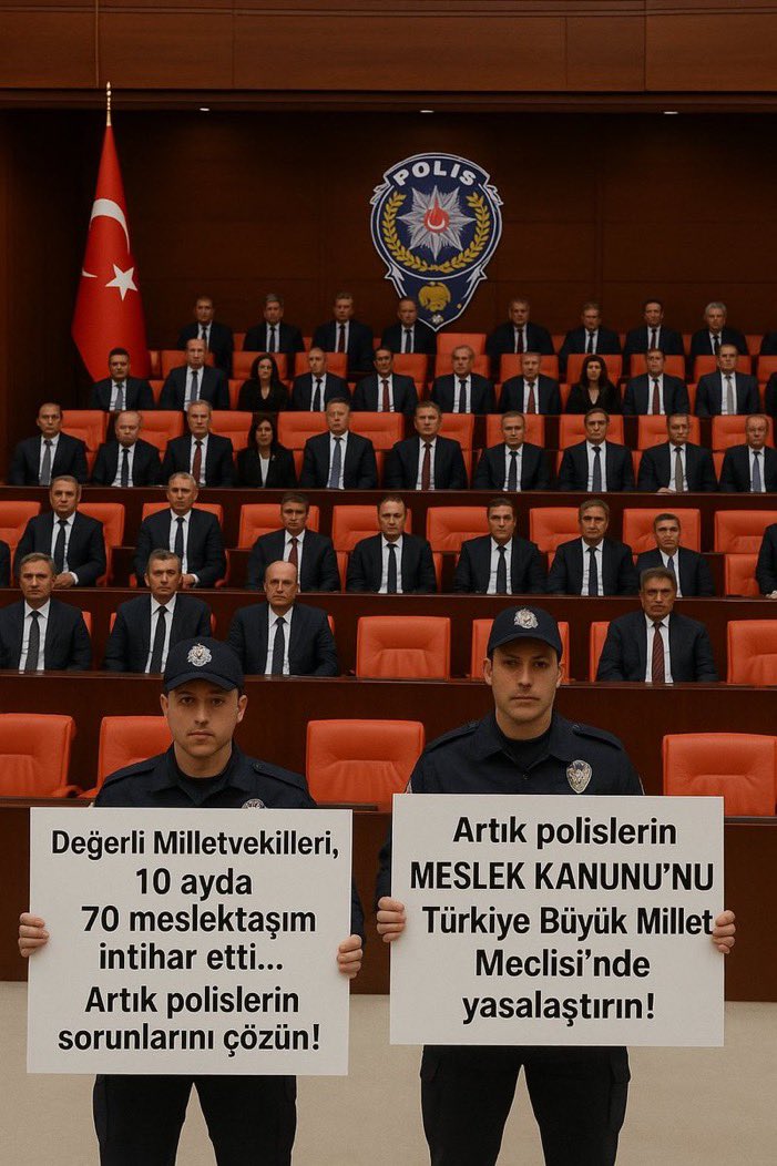 İntiharların önlenmesi için Polis Meslek kanunu şart #PolisiOyalamayın