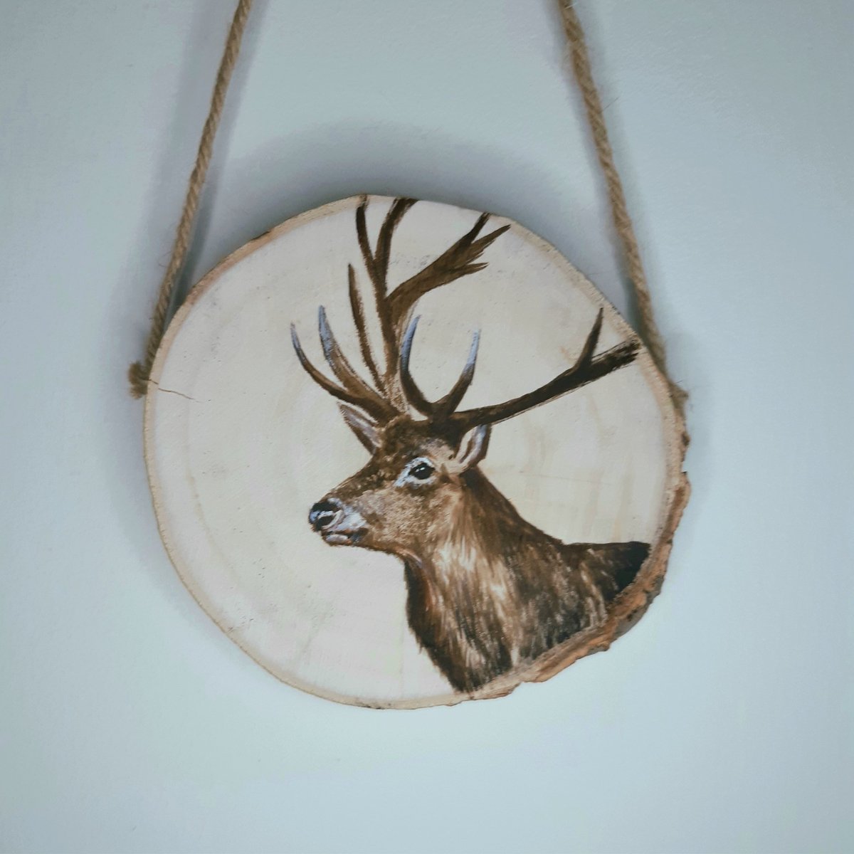 These two Stags are now available!

Not just for Christmas, these rustic style, Hand painted wood will decorate your house all year round!

🔗 below