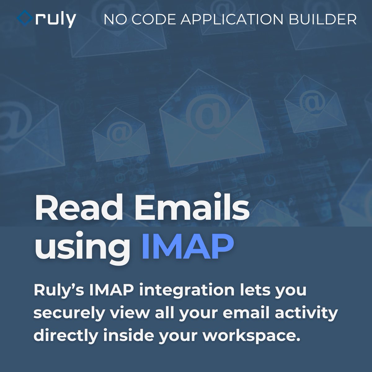 Check out our new Quick Tips✨video tutorial to see how Ruly’s new IMAP integration lets you securely view all incoming and outgoing messages right inside your workspace: rulyapp.com/quick-tips-rea…
#NoCode